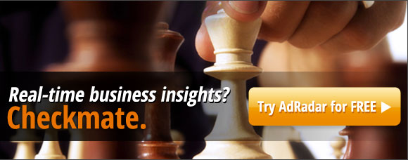 Real-time business insights? Checkmate. Try AdRadar for Free