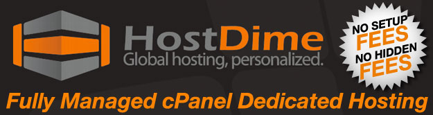 HostDime - Global hosting, personalized. Starting at ONLY $120/MO!