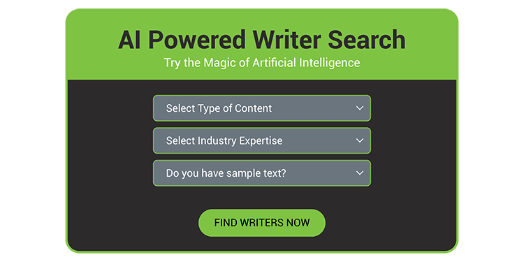 AI Powered Writer Search